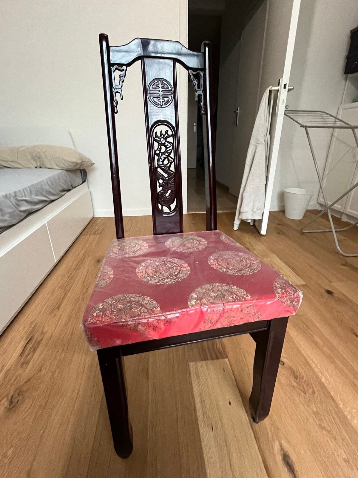 Lot de 6 chaises chinoises, Maison & Meubles, Chaises, Enlèvement, Comme neuf