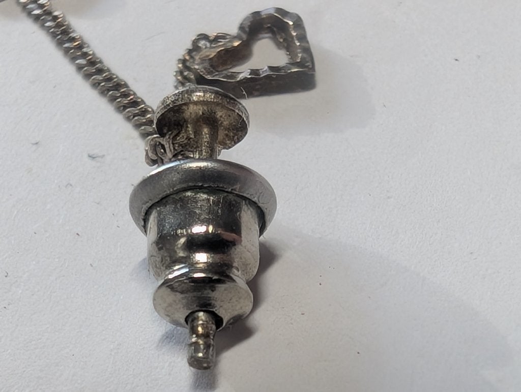Hangertje, Handtassen en Accessoires, Ophalen, Zilver, Zilver