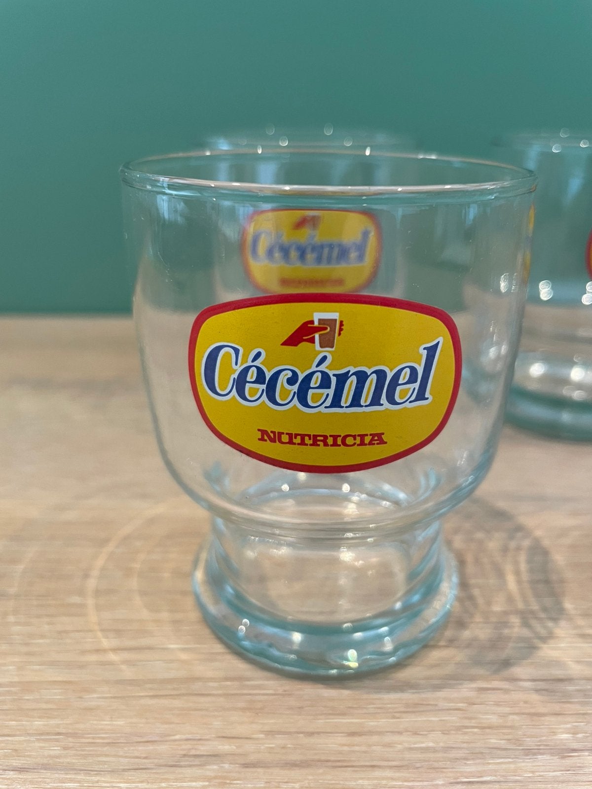 Lot de 6 verres CECEMEL, Enlèvement, Comme neuf