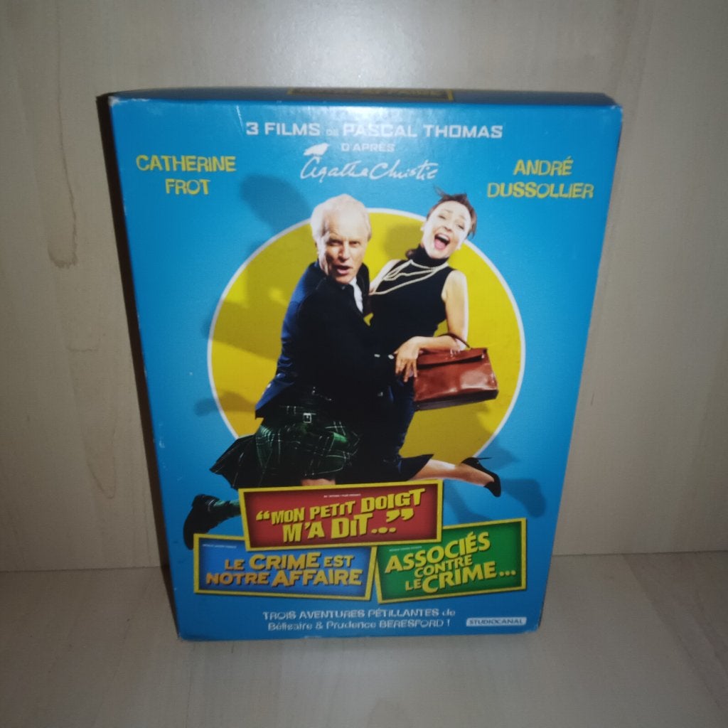 Coffret 3 DVD Pascal Thomas (Frot, Dussollier) A. Christie, Cd's en Dvd's, Dvd's | Overige Dvd's, Verzenden