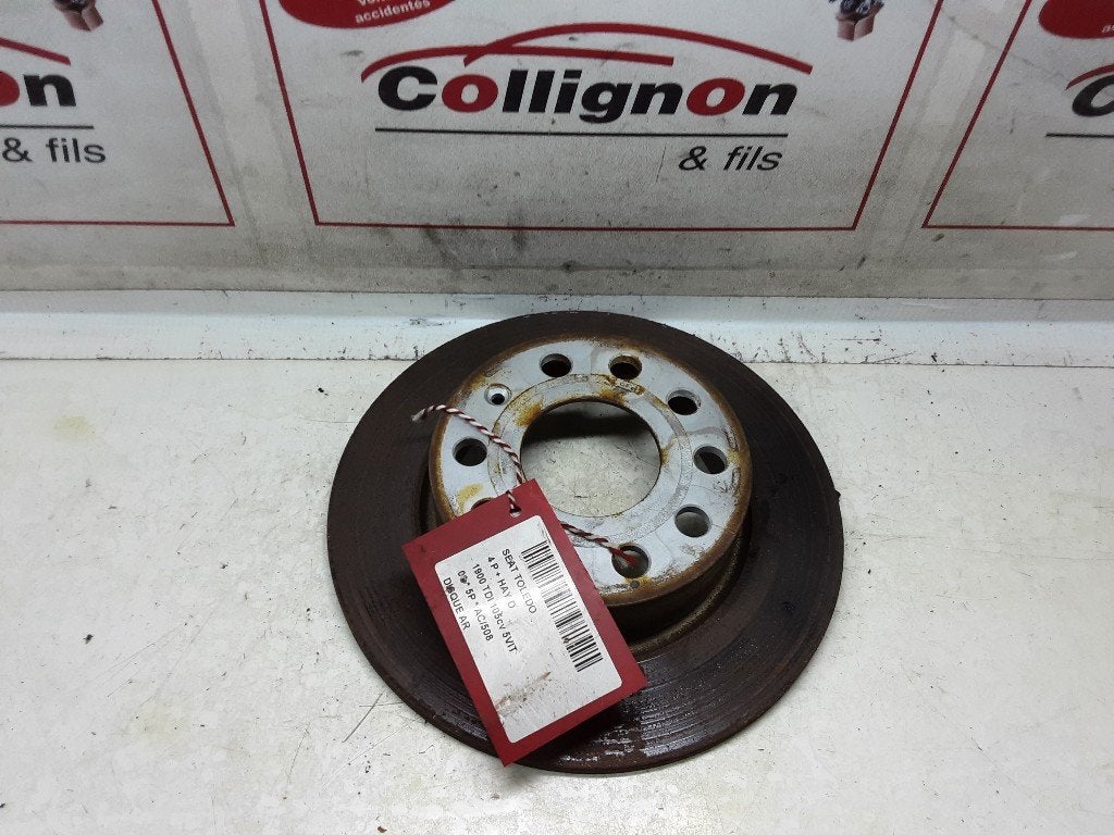 FREIN DISQUE ARRIÈRE Seat Toledo (5P2) (01-2004/12-2010), Mevr. I. Hauben, Utilisé, Rue de l'Espoir 34 34
4030  GRIVEGNÉE, BE