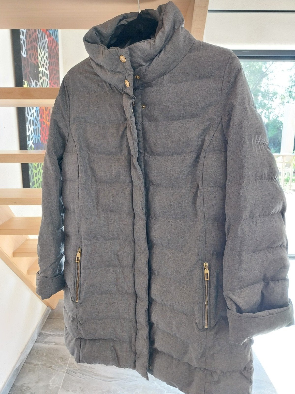 manteau en duvet River Woods taille M, Taille 38/40 (M), Gris, Enlèvement ou Envoi, River Woods