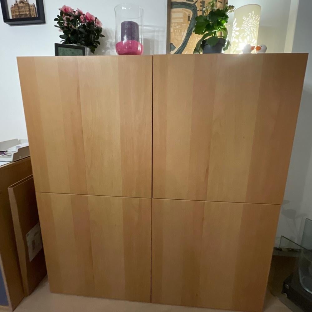 Ikea besta, Huis en Inrichting, Ophalen, Met deur(en), 100 tot 150 cm, Zo goed als nieuw
