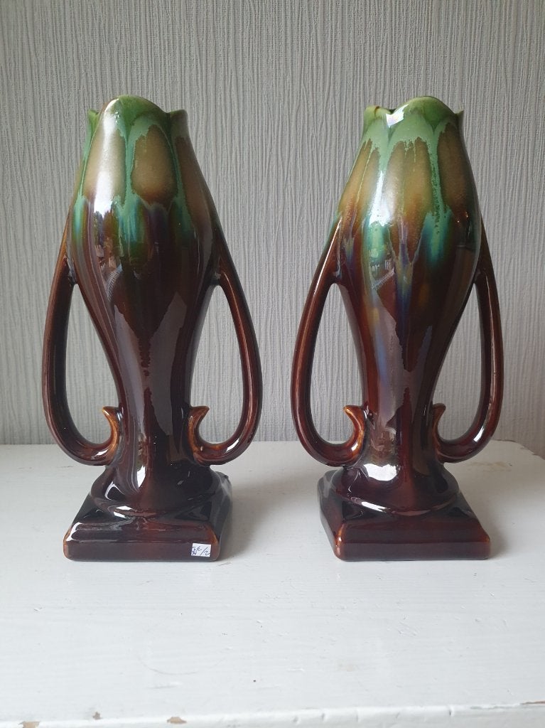 Prachtige Art Deco vazen Thulin (Model 30) – Perfecte staat!, Antiek en Kunst, Antiek | Keramiek en Aardewerk, Ophalen of Verzenden