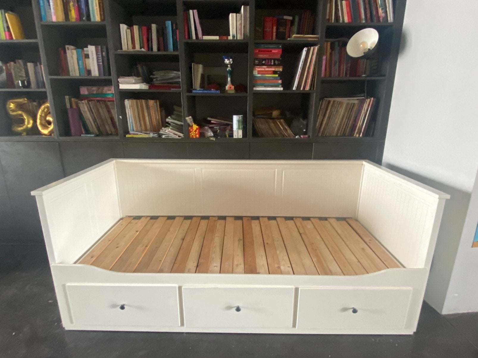Uitschuifbed, Ophalen, Verstelbaar, 90 cm, Tweepersoons