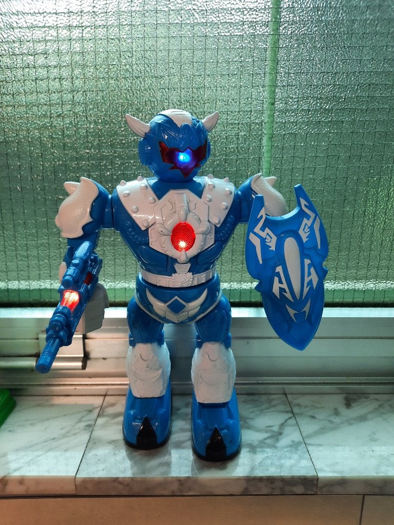 Robot licht en geluid, Enlèvement, Utilisé, Découverte, Avec lumière