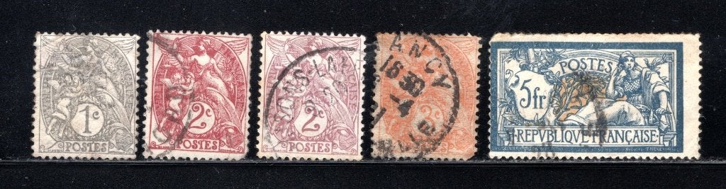 FRANCE Lot 1900 timbré, Envoi, Affranchi