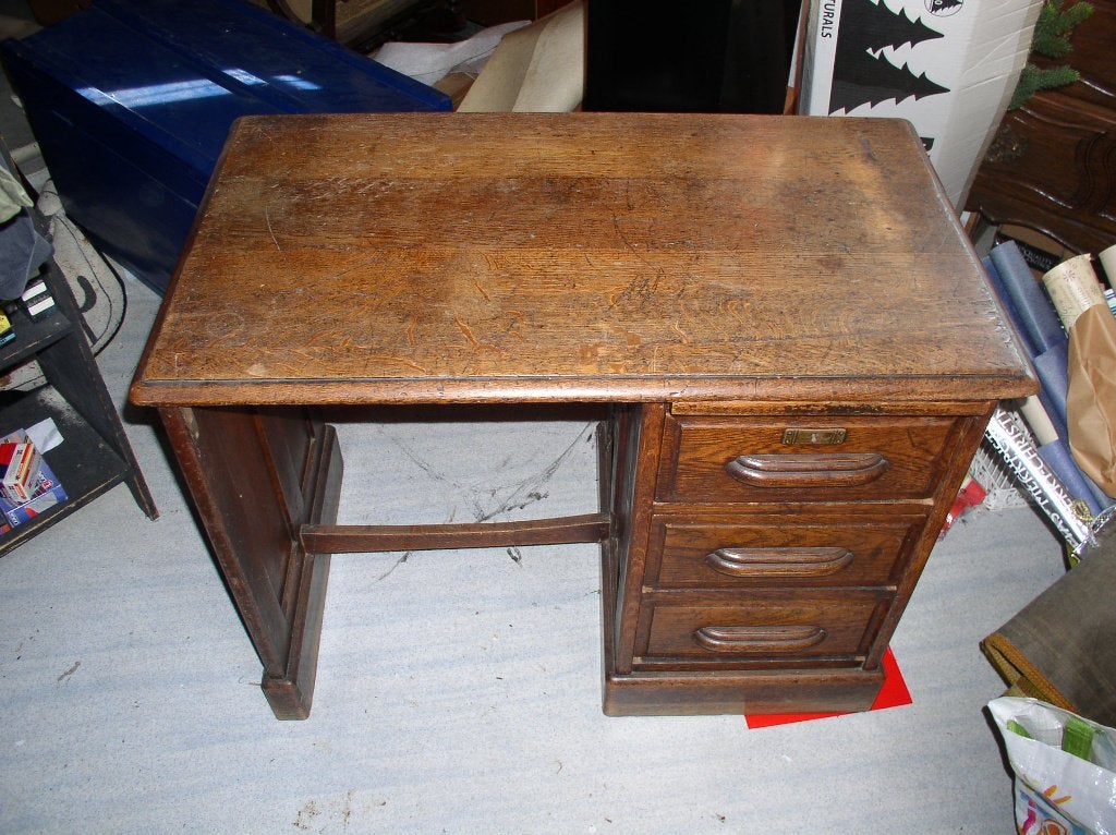 Bureau de chambre d'enfant, Brocante, Enlèvement, Utilisé, Bois