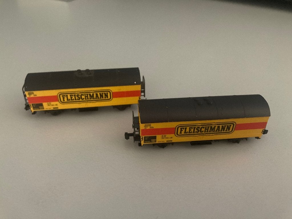n-schaal fleischmann wagons, Hobby en Vrije tijd, Modeltreinen | N-Spoor, Ophalen, Gebruikt, Gelijkstroom, Fleischmann
