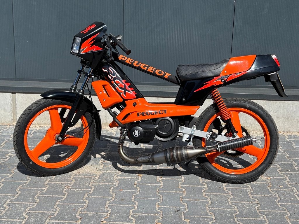 Pot d'échappement Peugeot 103 RCX/SPX Doppler ER1 CARBON, Vélos & Vélomoteurs, Enlèvement, Comme neuf, Peugeot