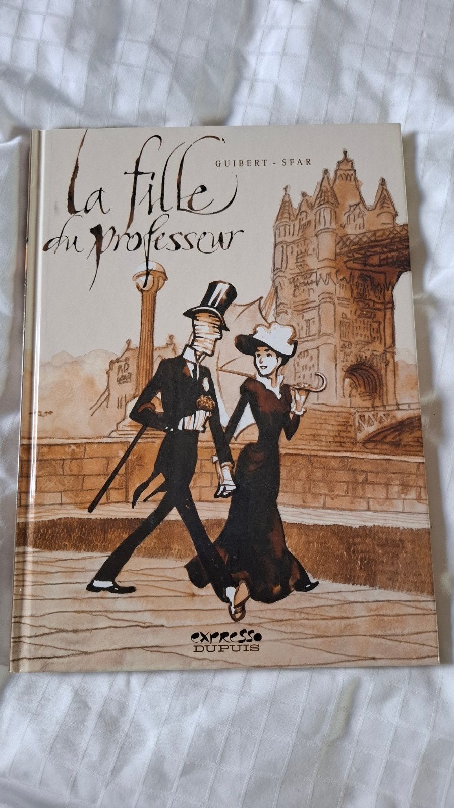 La Fille du professeur – Sfar & Guibert – Dupuis Expresso, Enlèvement ou Envoi, Comme neuf, Guibert - Sfar