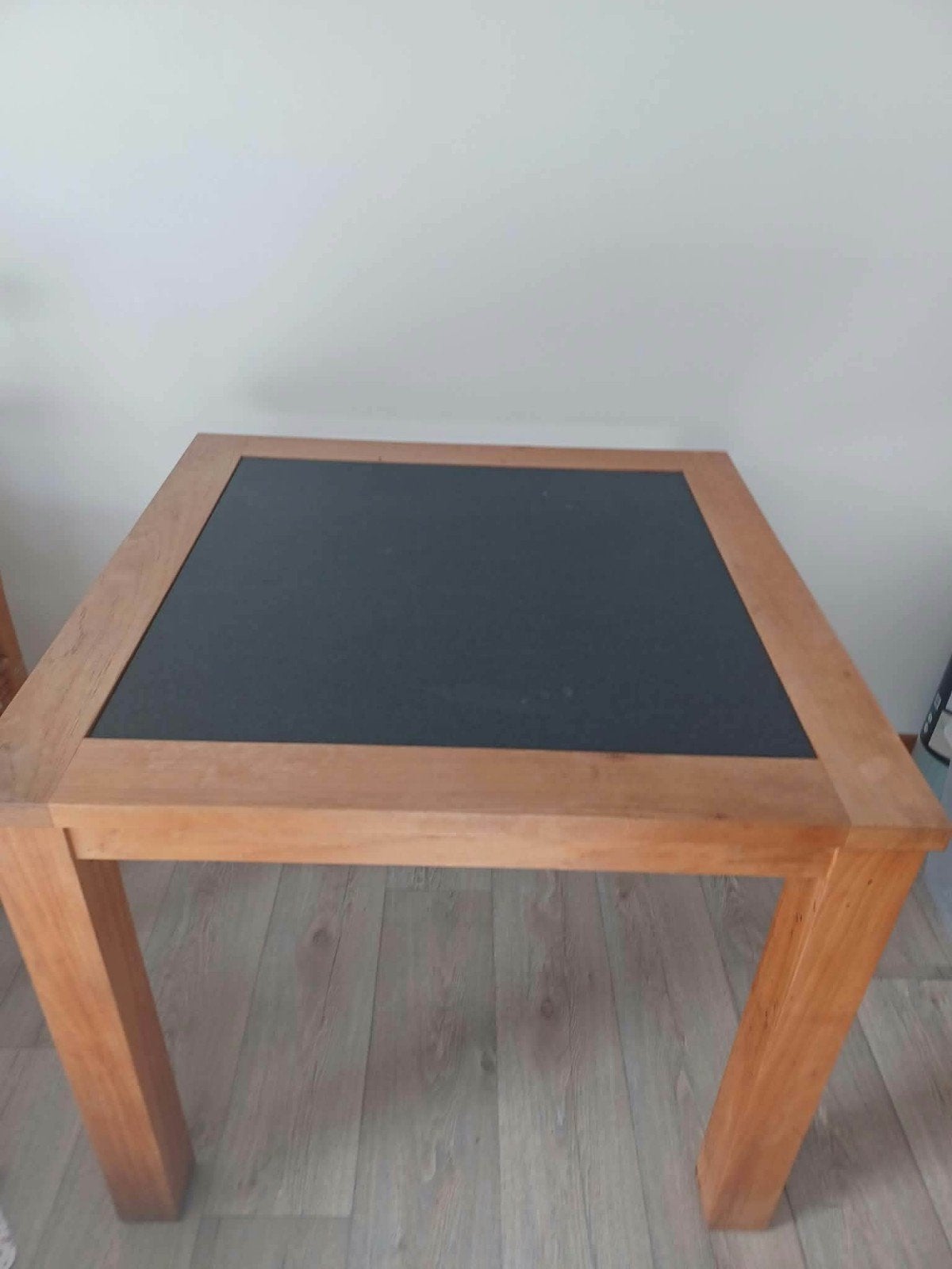 table en teck, Teck, 50 à 100 cm, Carré, Enlèvement