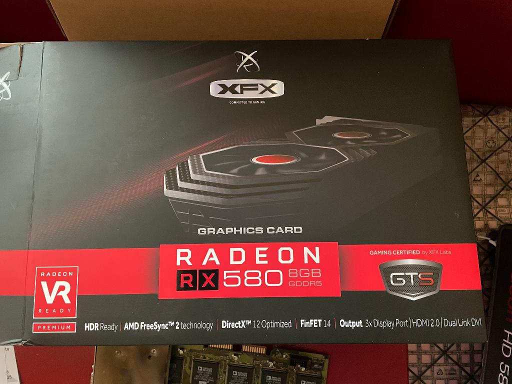AMD Radeon RX580, Computers en Software, Videokaarten, Ophalen, PCI-Express 3, Gebruikt, AMD