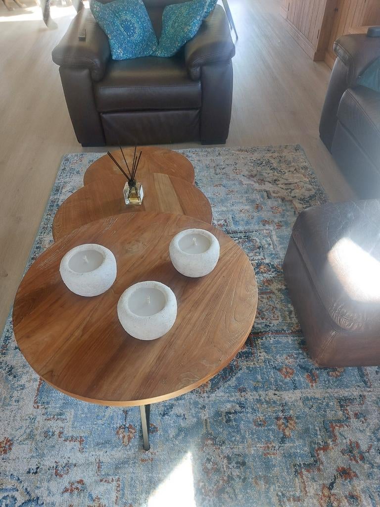 Salontafels in teak, Huis en Inrichting, Tafels | Salontafels, Ophalen