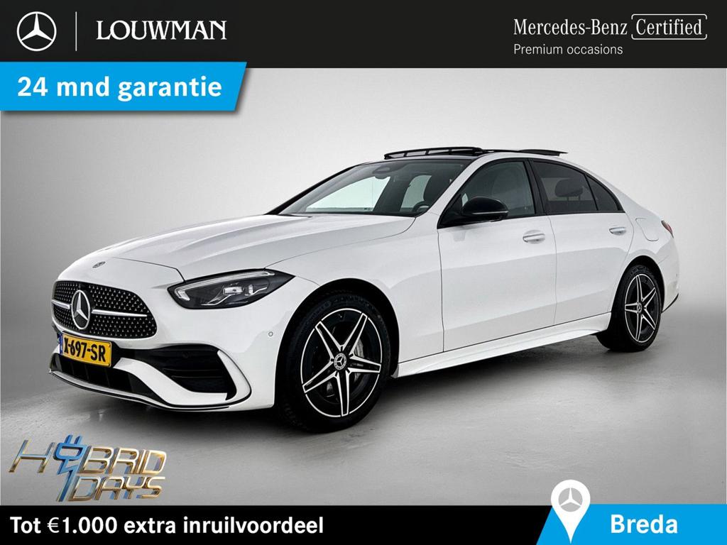 Mercedes-Benz C 300 e AMG Line | Panoramadak | 360 camera |, Autos, Achat, Electronic Stability Program (ESP), Noir, Berline
