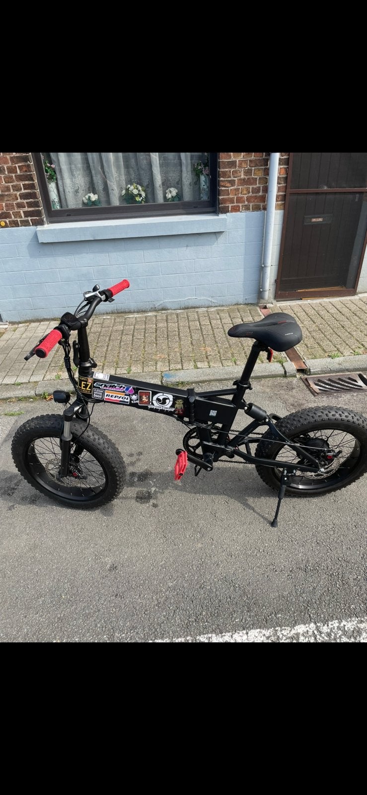 Elektronische Plooibare Fatbike, Ophalen, Zo goed als nieuw, 30 tot 50 km per accu, Overige merken