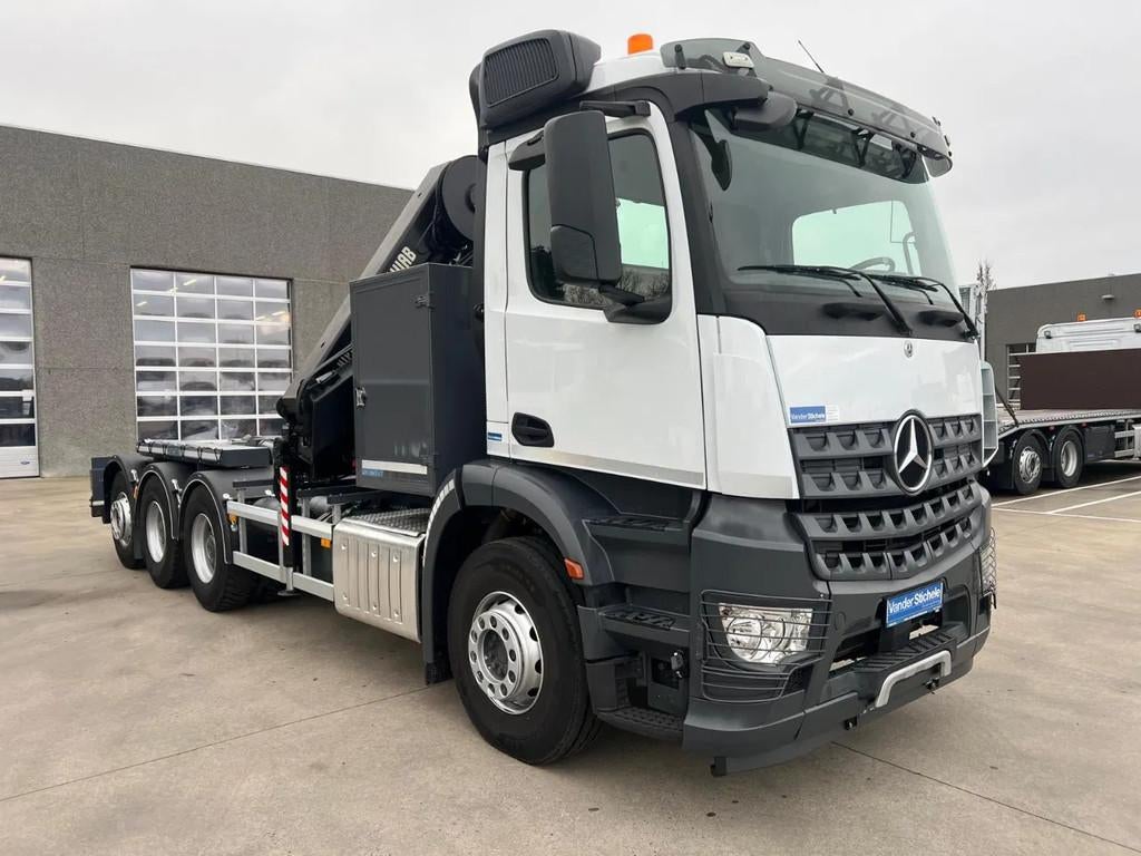Mercedes-Benz AROCS 3240 - HIAB X-HIPRO 192E-5 & MULTILIFT L, Autos, Camions, Achat, Entreprise, Mercedes-Benz, Diesel