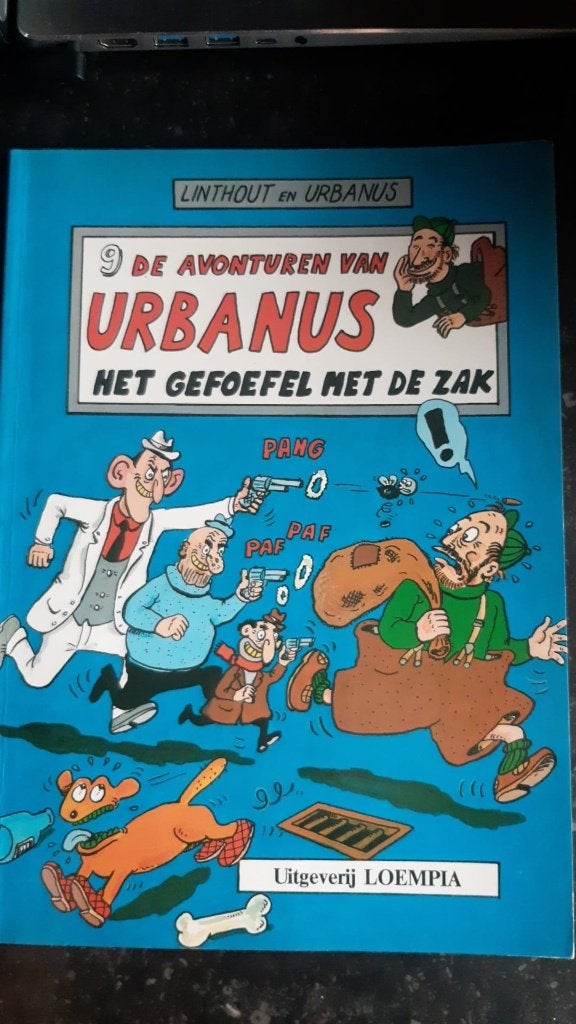 Urbanus 9 - Het gefoefel met de zak - 1ste druk, Enlèvement, Utilisé, Urbanus; W. Linthout