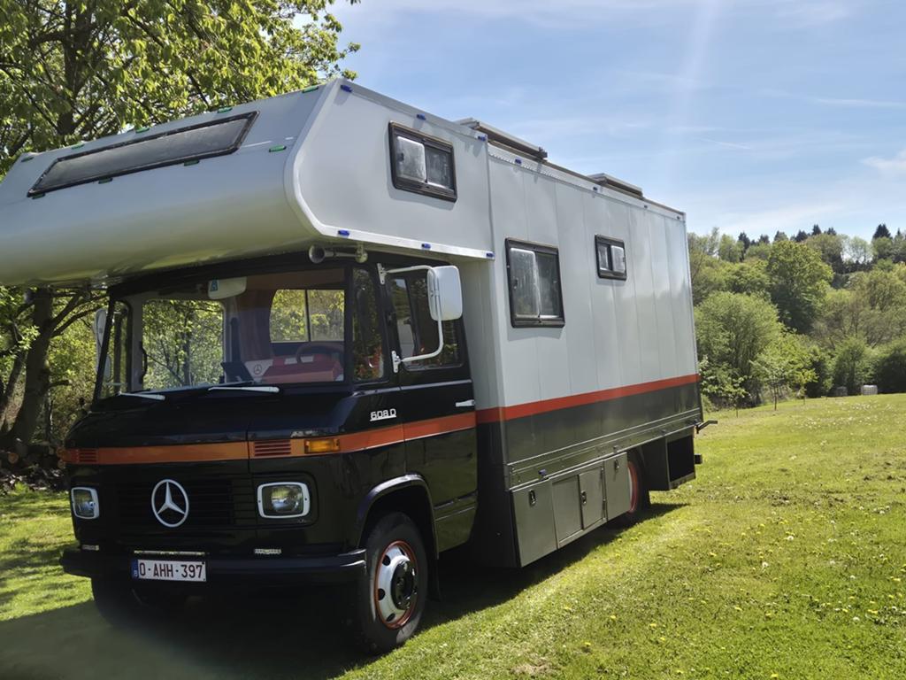 Mercedes 608 LD T2, Caravans en Kamperen, Mobilhomes, Mercedes-Benz, Buitenlamp, Particulier, Mercedes