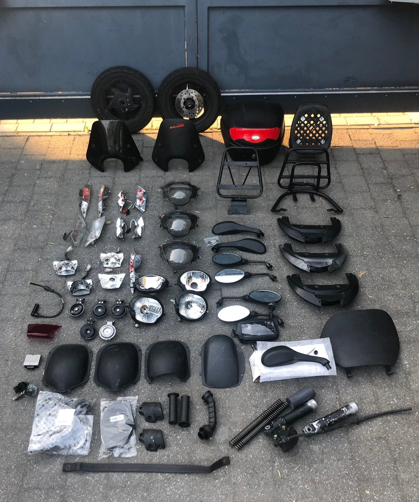 Pièces zippées Piaggio, Vélos & Vélomoteurs, Pièces de cyclomoteur | Scooters, Utilisé, Piaggio, Autres types, Enlèvement ou Envoi