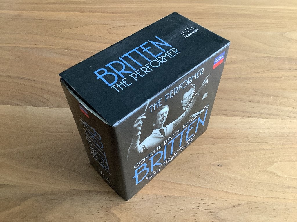 Britten / The Performer. 27 CD MINT, Cd's en Dvd's, Boxset, Britten, Overige typen, Ophalen of Verzenden