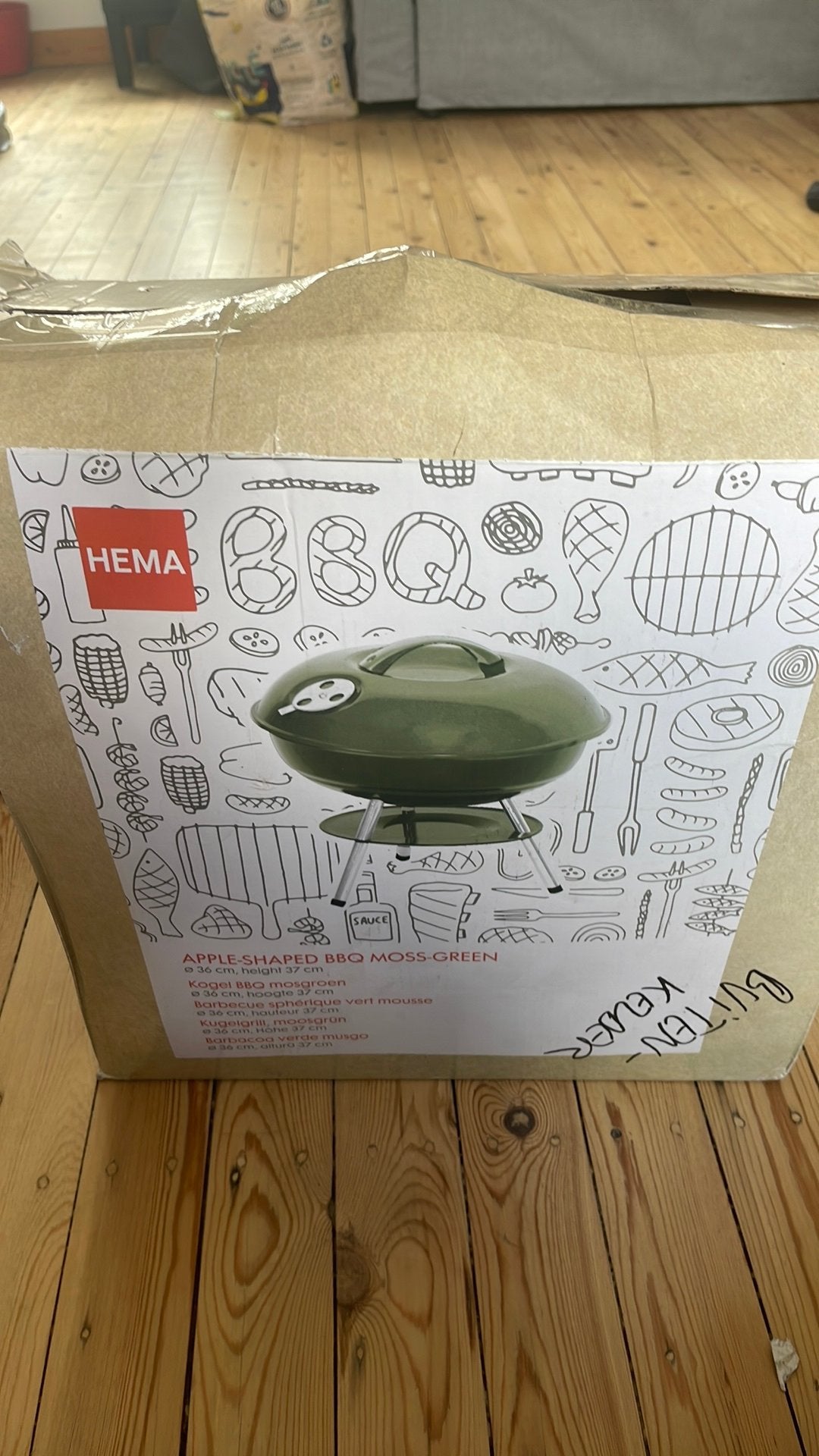 Barbecue Nieuw, Tuin en Terras, Houtskoolbarbecues, Ophalen of Verzenden, Nieuw