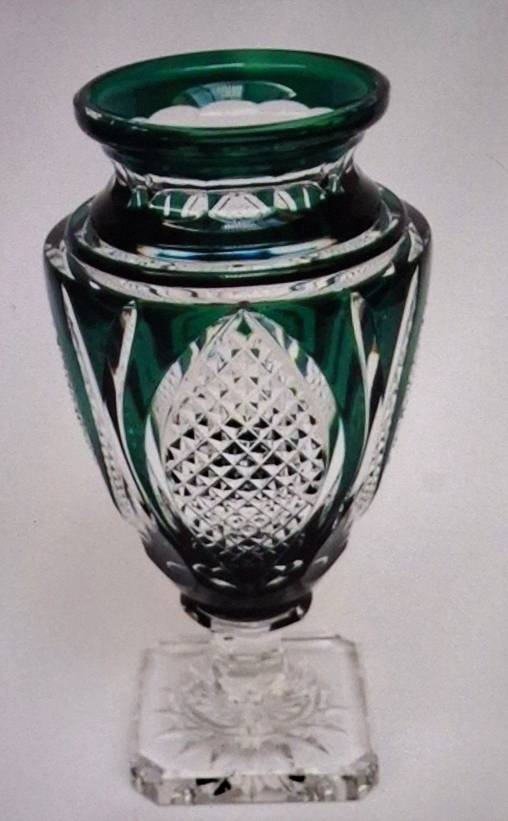 VASE JUPITER CRISTAL VAL SAINT LAMBERT, Antiquités & Art, Enlèvement ou Envoi
