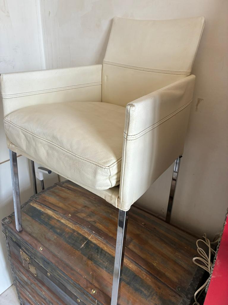 6 Chaises en cuir KFF, Enlèvement, Utilisé, Cuir
