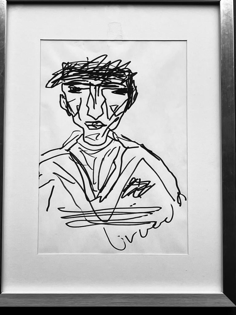 Herman Brood - Votre portrait - Œuvre originale et signée, Enlèvement ou Envoi