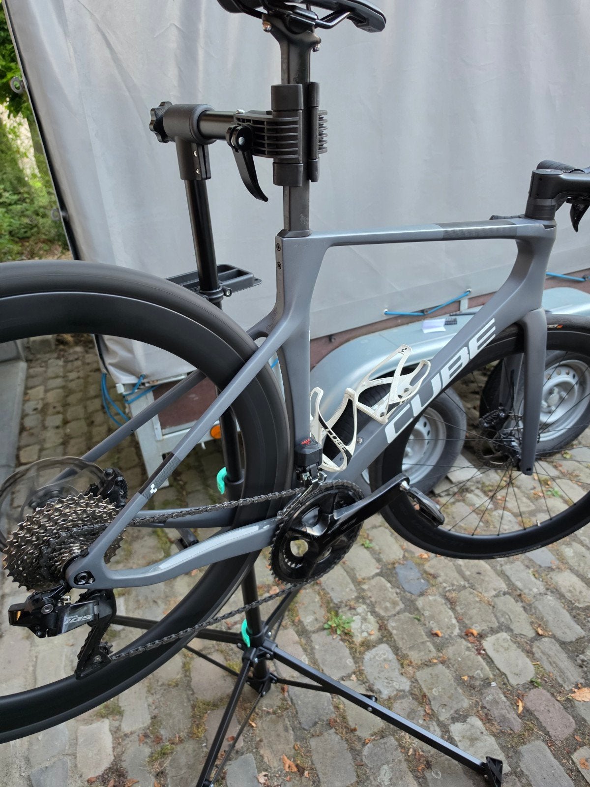 Cube Agree C:62 – Maat 56 – Shimano 105 Di2 – carbon, Fietsen en Brommers, Fietsen | Racefietsen, Zo goed als nieuw, Heren, Overige merken