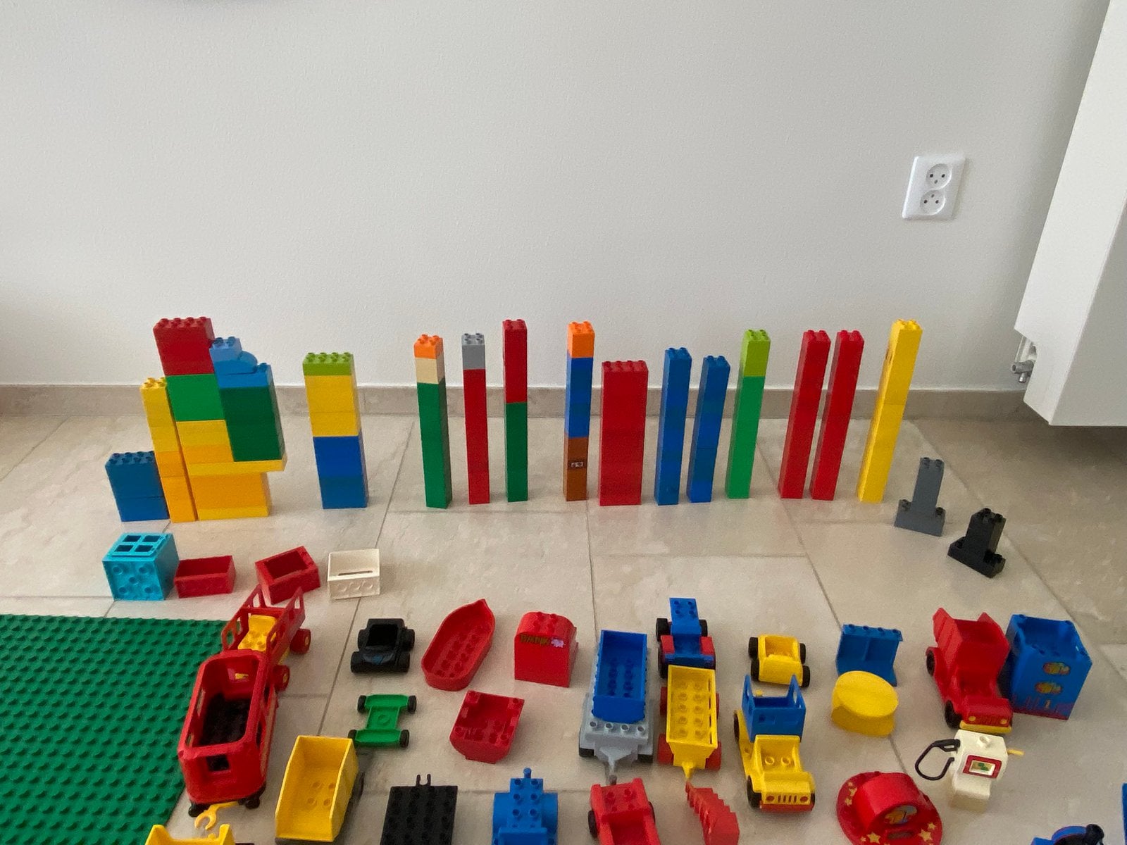 Grote Partij Lego Duplo, Kinderen en Baby's, Ophalen of Verzenden, Gebruikt