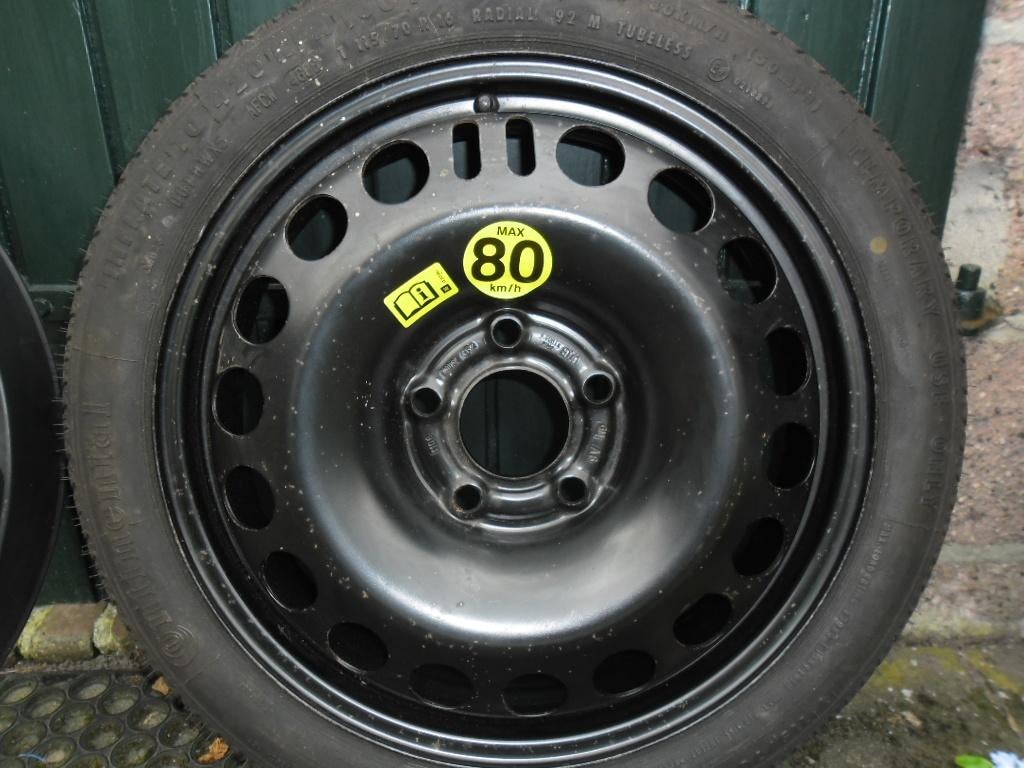 thuiskomer (reservewiel) ideaal voor op vakantie, Auto-onderdelen, Ophalen, 16 inch, Banden en Velgen, Nieuw
