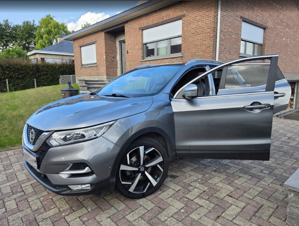 Nissan Qashqai 1.3 DIG-T 160 DCT Tekna+ — 2019, Autos, Cuir, Achat, Carnet d'entretien, 5 portes