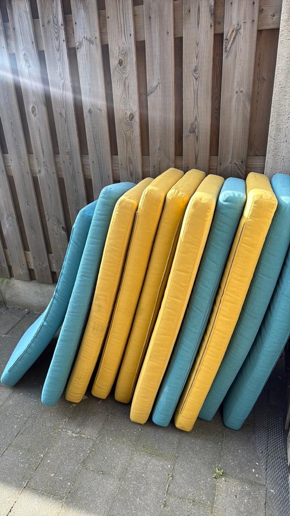 Kussens lounge terras 55x120, Tuin en Terras, Ophalen, Zo goed als nieuw