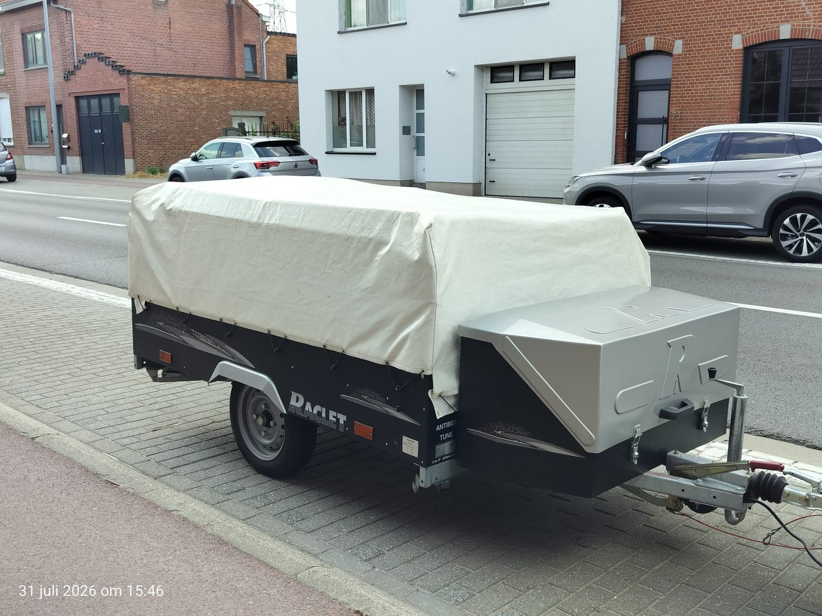 Campingcar Raclet, Caravanes & Camping, Caravanes pliantes, Jusqu'à 5, Présent, Beige, Raclet