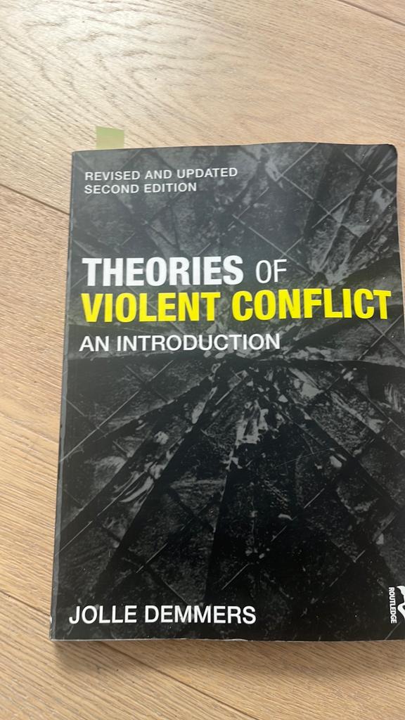 Theories of Violent Conflict, Boeken, Studieboeken en Cursussen, Ophalen of Verzenden, Gelezen, Hogeschool