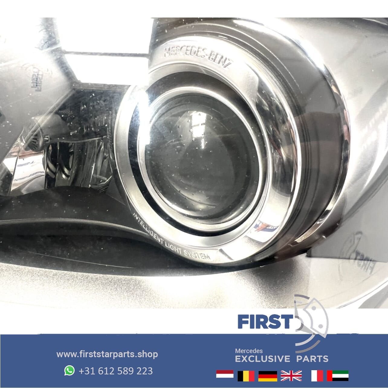 W204 A2048204739 ILS KOPLAMP LINKS Mercedes C Klasse FACELIF, Auto-onderdelen, Gebruikt, -, Ophalen of Verzenden, -