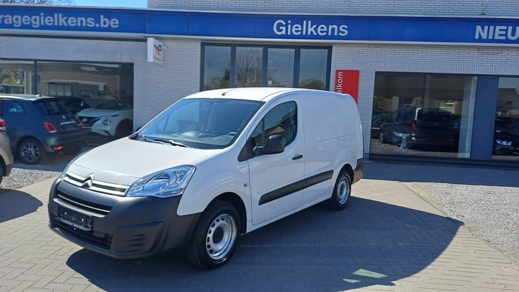 Citroën Berlingo 1.6 Hdi 3-zits/ lichte vracht/verlengd/gar, Auto's, Citroën, Voorwielaandrijving, Stof, 4 cilinders, Wit
