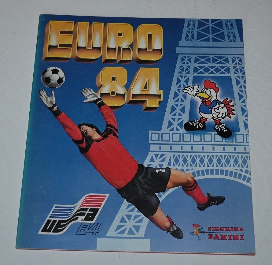 Panini Euro 84 Volledig album met 258 stickers ingeplakt, Verzenden, Zo goed als nieuw, Poster, Plaatje of Sticker