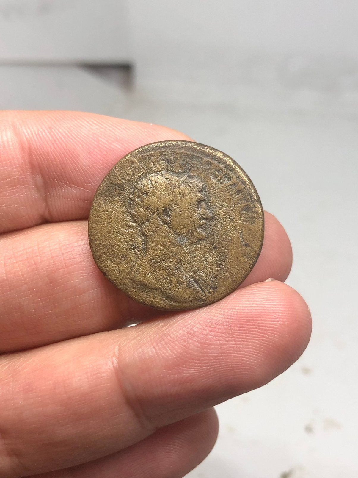 Romeinse munteenheid, Trajanus (98-117 AD), Dupondius, Postzegels en Munten, Verzenden, Italië, Losse munt