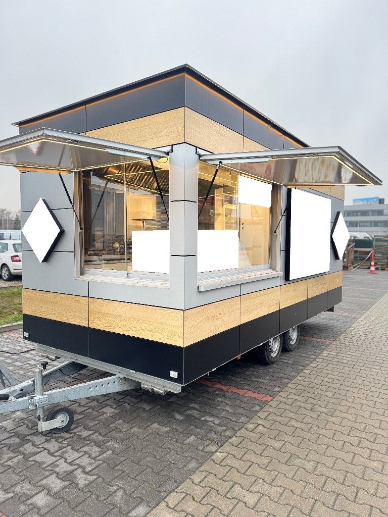 Foodtruck, grill en kebabtrailer van 5,1 m vanaf 15.900, Verzenden, Gebruikt