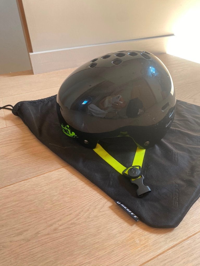 Scott kinderfietshelm S (51–55 cm), Fietsen en Brommers, Gebruikt, Jongen of Meisje, Scott, Ophalen
