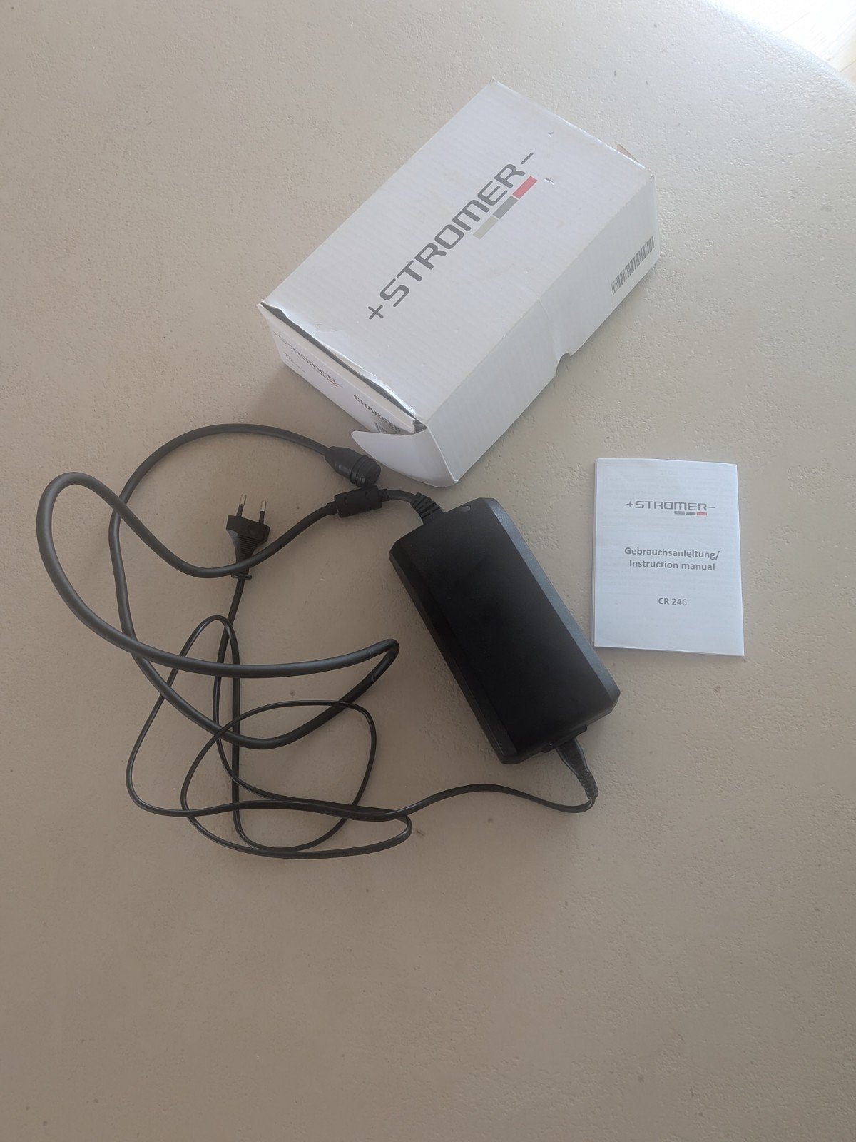 Lader stromer ST3 origineel (defect), Ophalen of Verzenden, Niet werkend