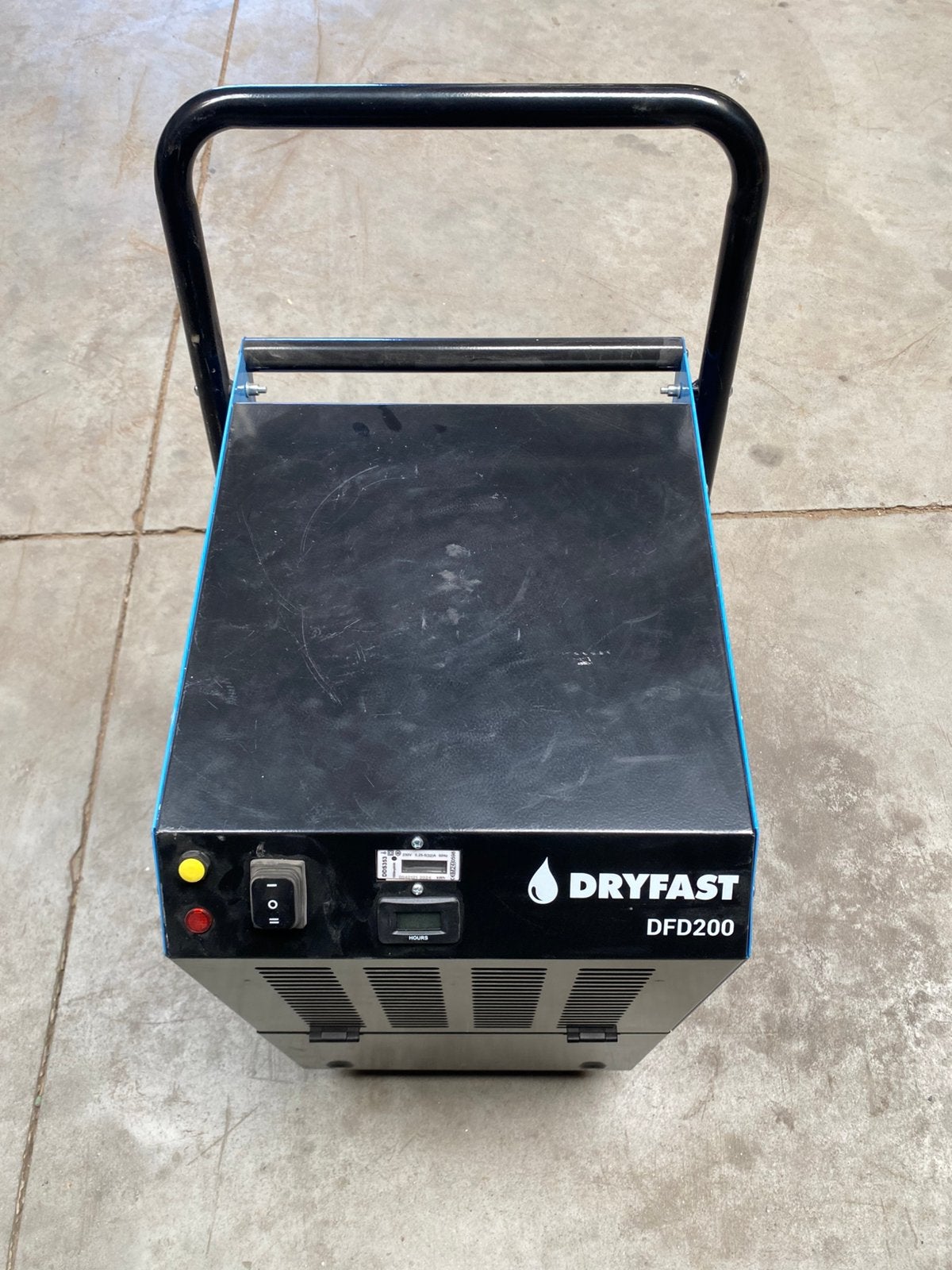 Bouwdroger Dry Fast DF200, Doe-het-zelf en Bouw, Verwarming en Radiatoren, Ophalen, Zo goed als nieuw