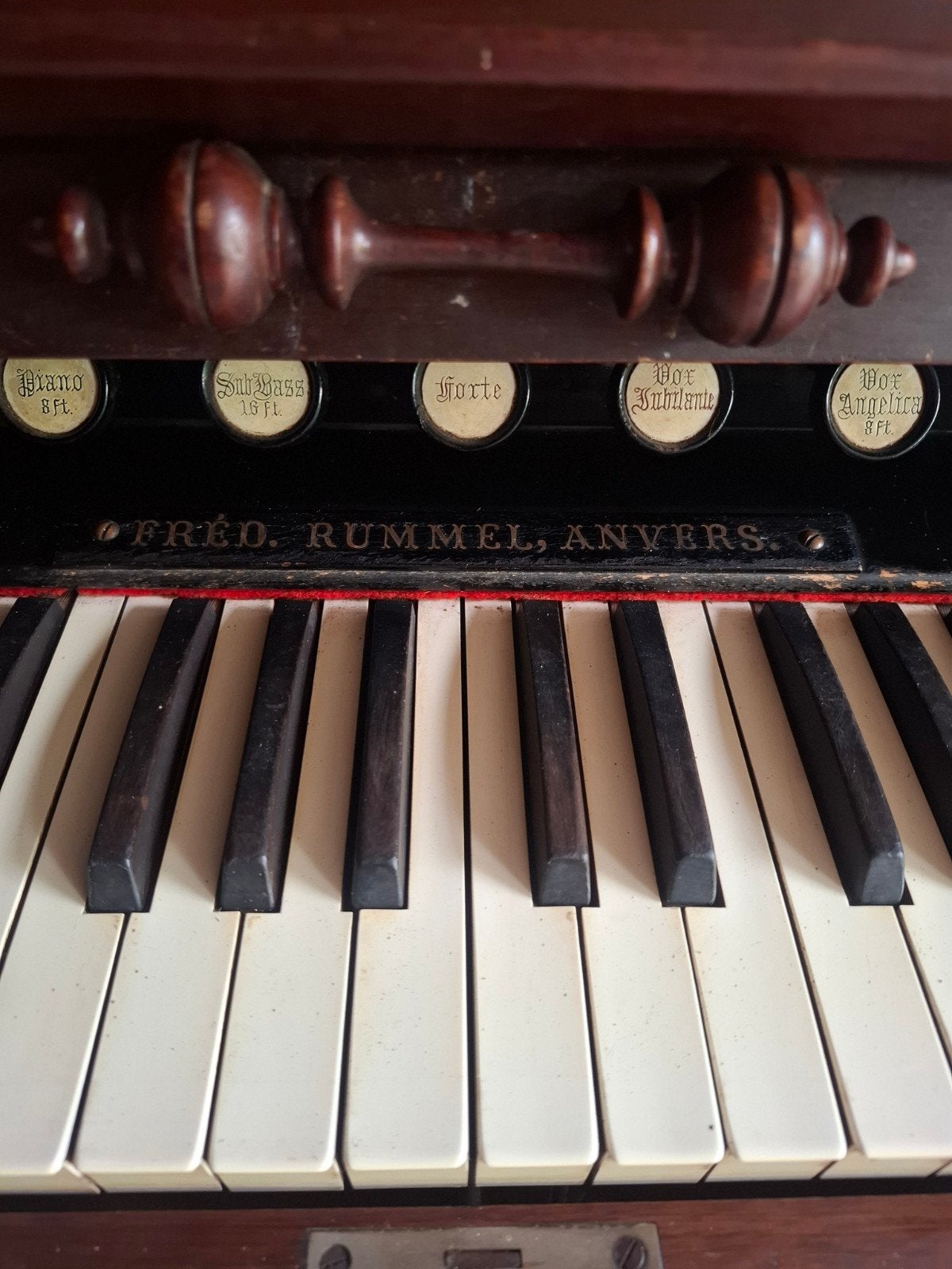 Antiek Canadees Harmonium / Traporgel (The D.W. Karn Co.) –, Muziek en Instrumenten, Orgels, Ophalen, Harmonium