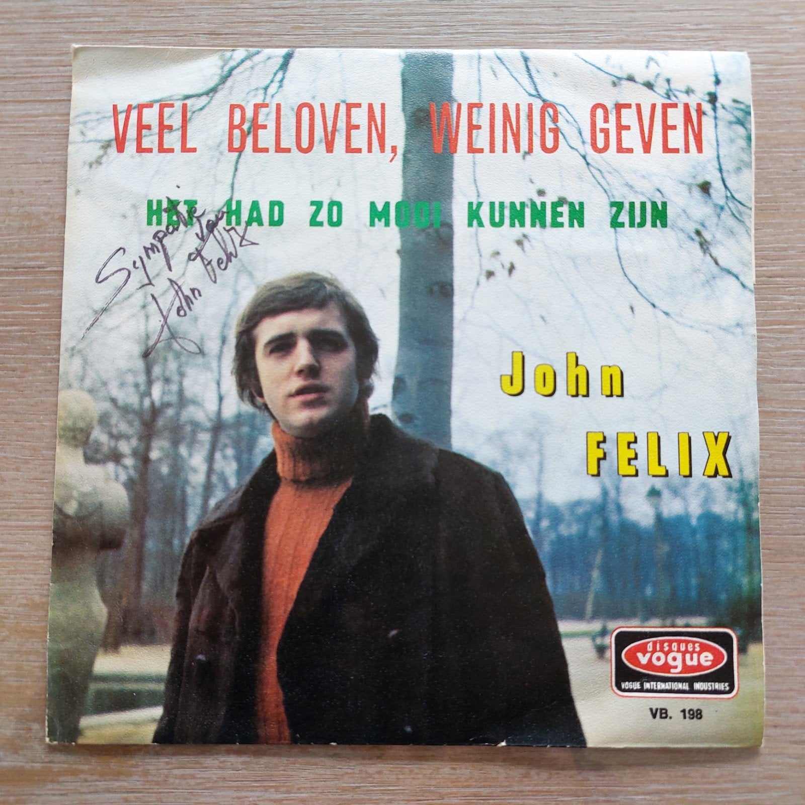 45 T vinyl : John Felix, CD & DVD, Vinyles | Néerlandophone, Enlèvement ou Envoi