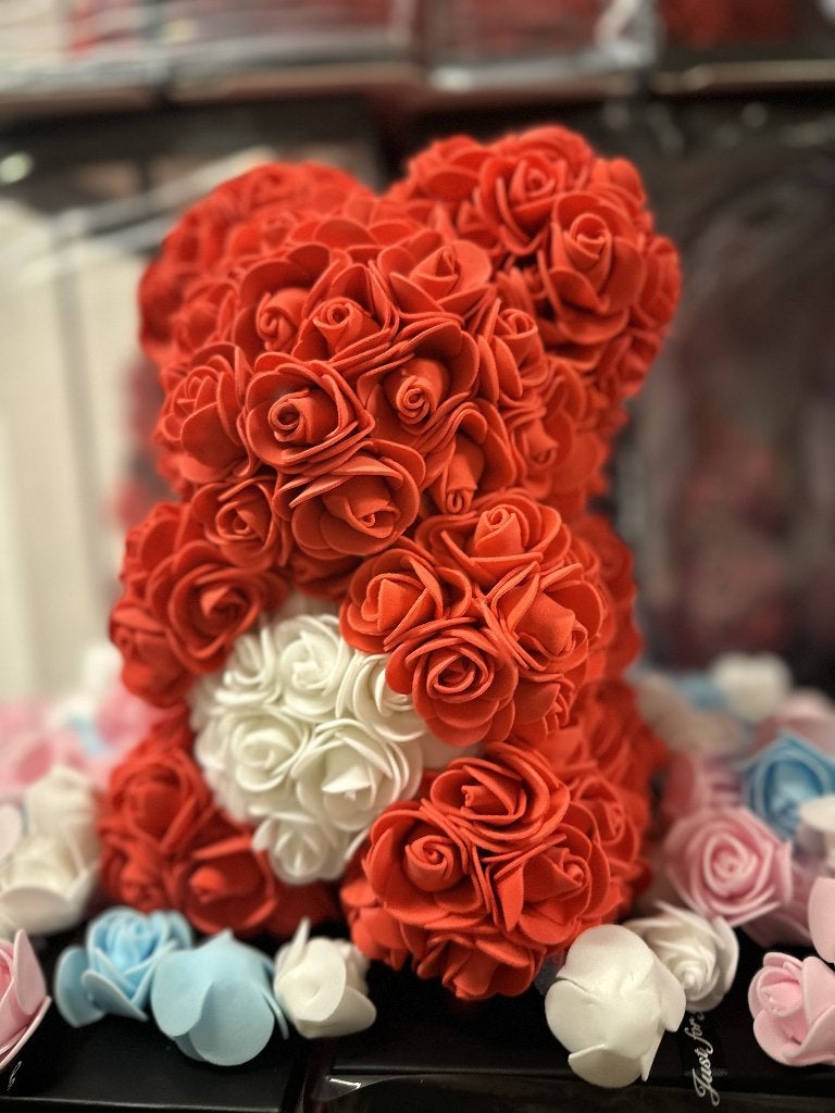 Rozen beren Valentijn geschenk - verjaardag - Liefde NIEUW, Verzamelen, Ophalen of Verzenden, Nieuw, Cherished Teddies