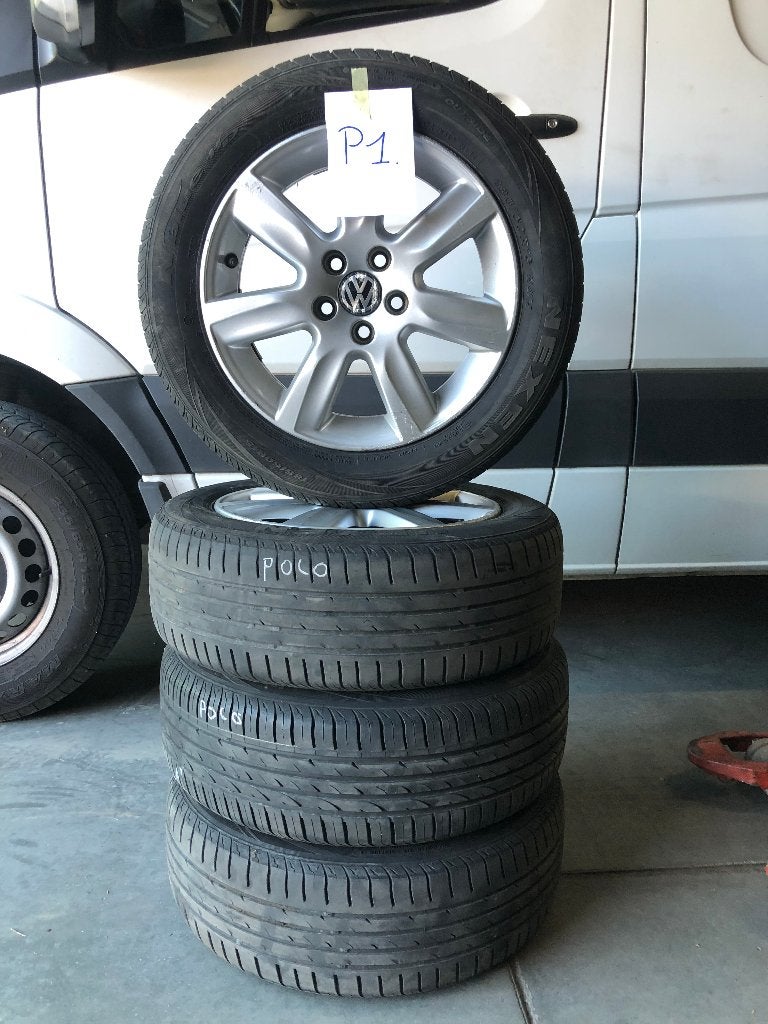 Roues Volkswagen Polo 6R 15' été, Enlèvement, Utilisé, Volkswagen