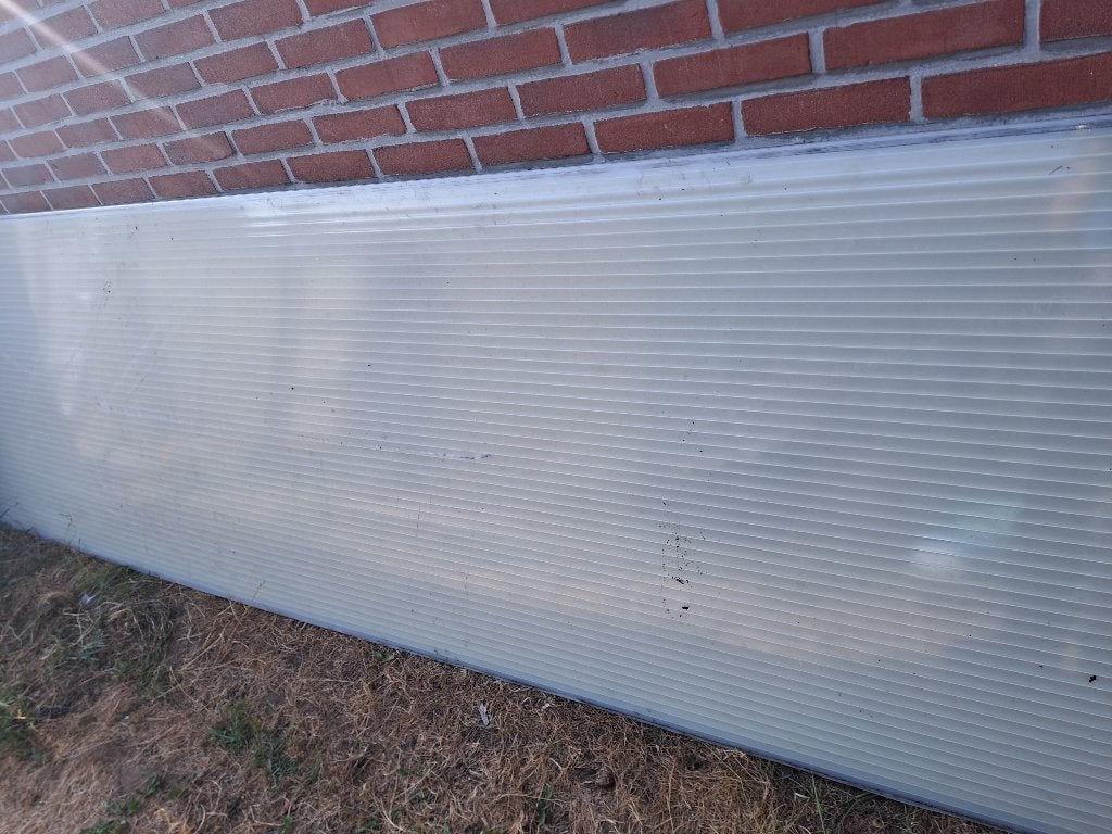 polycarbonaat veranda platen, Ophalen, Gebruikt, Veranda