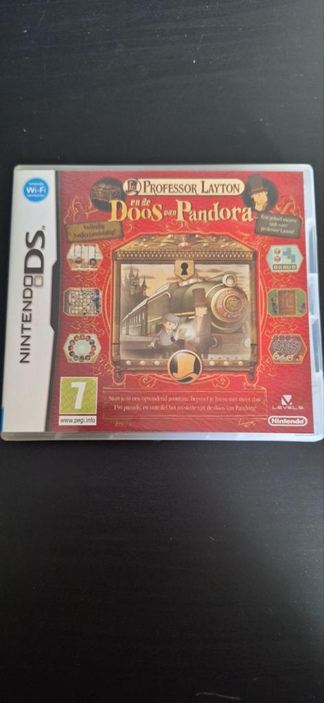 Professor Layton en de doos van Pandora nintendo DS, Games en Spelcomputers, Games | Nintendo DS, Ophalen, Gebruikt